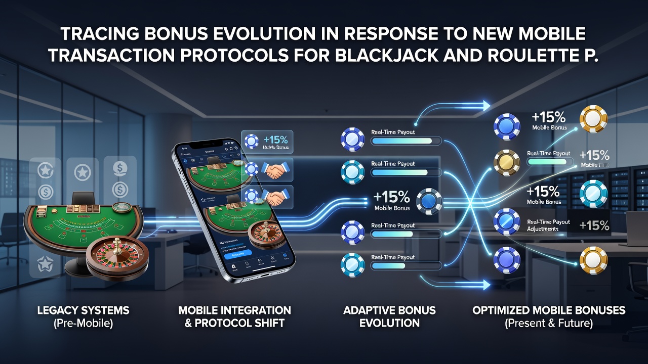 Illustration zu Anpassungen von Roulette-Boni durch mobile Transaktionsprotokolle im Jahr 2026